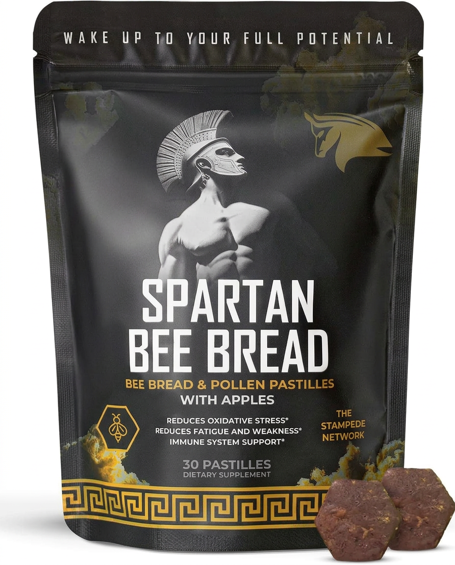 Spartan Bee Bread pouch with pastilles